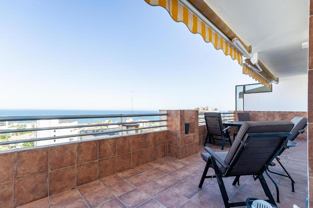 Vistas Azules -- Remodeled, Large Terrace, Spectacular Ocean Views And Beach Level Access Торремолинос Экстерьер фото